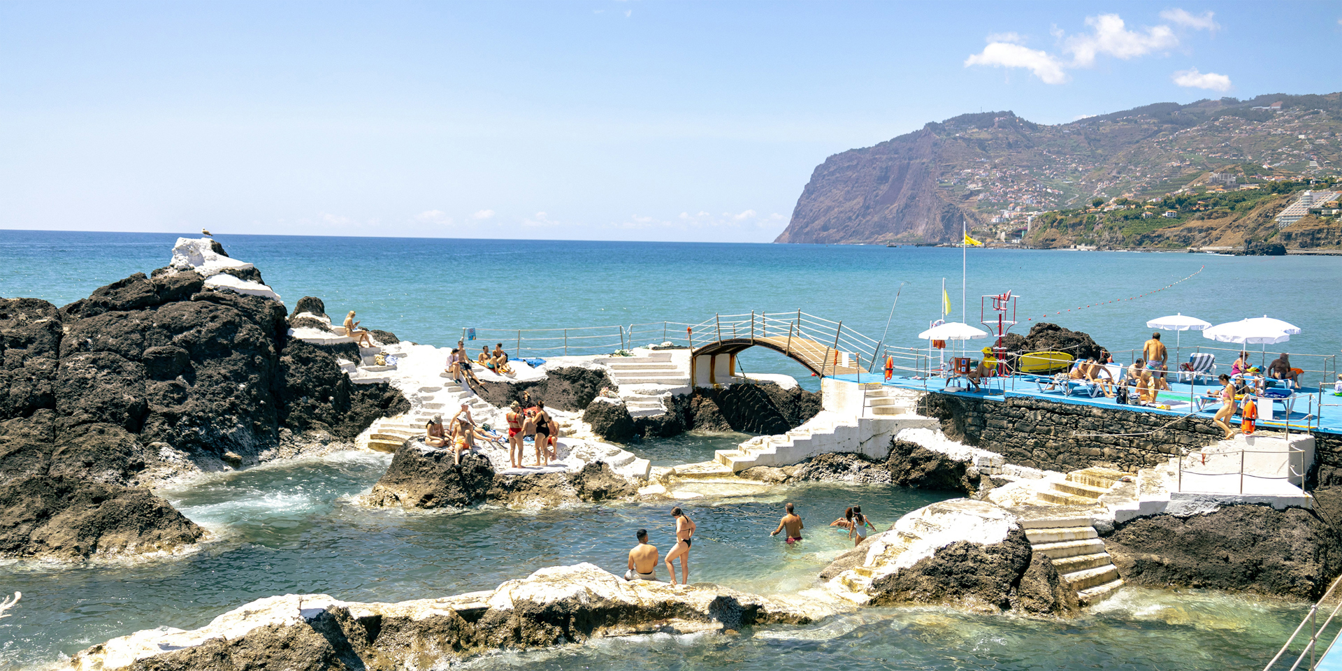 Doca Do Cavacas Natural Pools in Rua Da Ponta Da Cruz in Funchal.