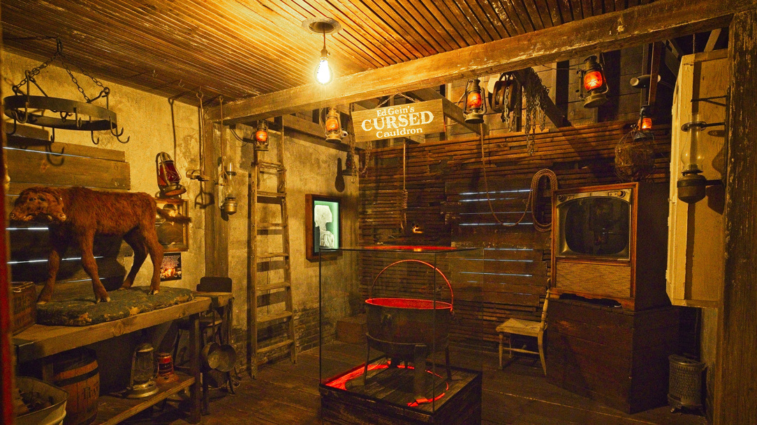 Inside The Haunted Museum in Las Vegas.