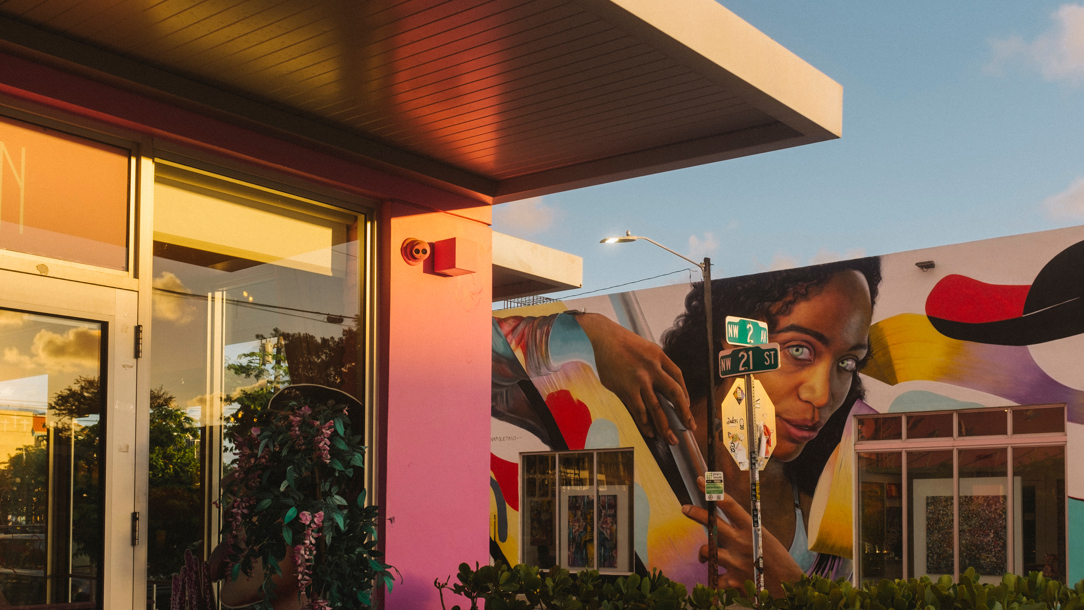 Murals in the Wynwood area of Miami.